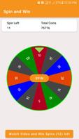 Spin to Win | spin the wheel | spin wheel & earn poster