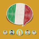 Lerne Italienisch für Anfänger Zeichen