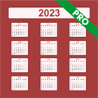 Calendario 2023 Pro - Festivos icône