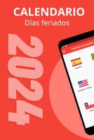 Calendario en Español 2024 海報