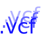 VCF vCards trenner Zeichen