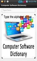 Computer Software Dictionary الملصق