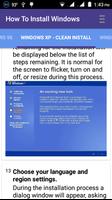 Poster How to Install Windows