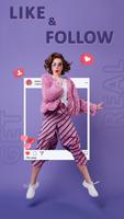 Get Real Follower & Likes 海報
