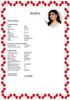 Muslim Marriage Biodata Maker 截图 1