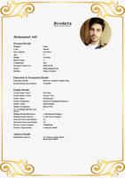 Muslim Marriage Biodata Maker 截图 2