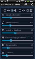 Audio Lautstärkeregler Plakat