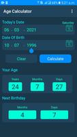 age calculator Cartaz