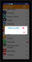 Flash On Call & SMS Alert تصوير الشاشة 2