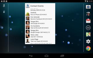 Contact Lookup Events captura de pantalla 2