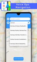Voice Gps Navigation & Weather, famous places imagem de tela 2