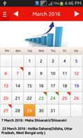 Bank Holiday Calendar 2016 screenshot 1