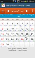 Malayalam Calendar 2017 captura de pantalla 1