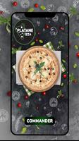 PLATANE PIZZA الملصق