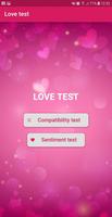 Love Test : Test your feelings plakat