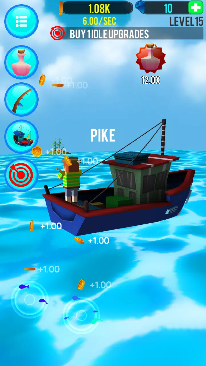 Download do APK de Jogo clicker de pesca para Android