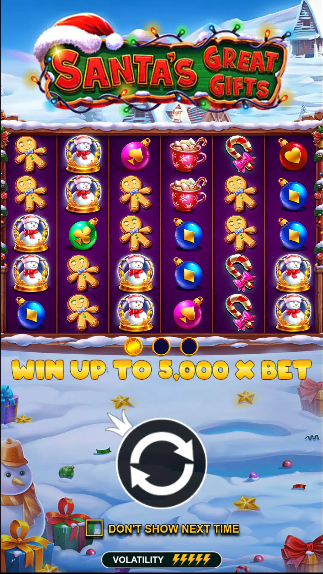 Santa's Great Gifts Slot Machine - Jogar Grátis