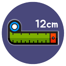 정확한 센티미터 눈금자 : 정확한 줄자 : 길이 측정 APK