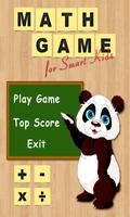 Math Game for Smart Kids Affiche