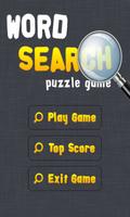 Word Search Puzzle Game Affiche