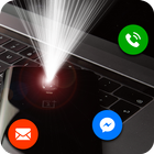 Flash alert: Flash on Call and SMS أيقونة