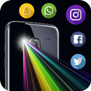 Color Flash light Alert Call, LED Torch, Flash SMS APK