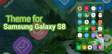 Theme for Samsung S8 Edge: Launcher for Galaxy s8