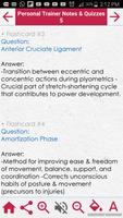 Personal Trainer: Notes & Quiz screenshot 1