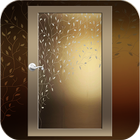 Glass Door Lock Themes أيقونة