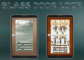 Glass Door Lock Themes capture d'écran 1