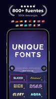 Letras Bonitas & Fonts Art captura de pantalla 3