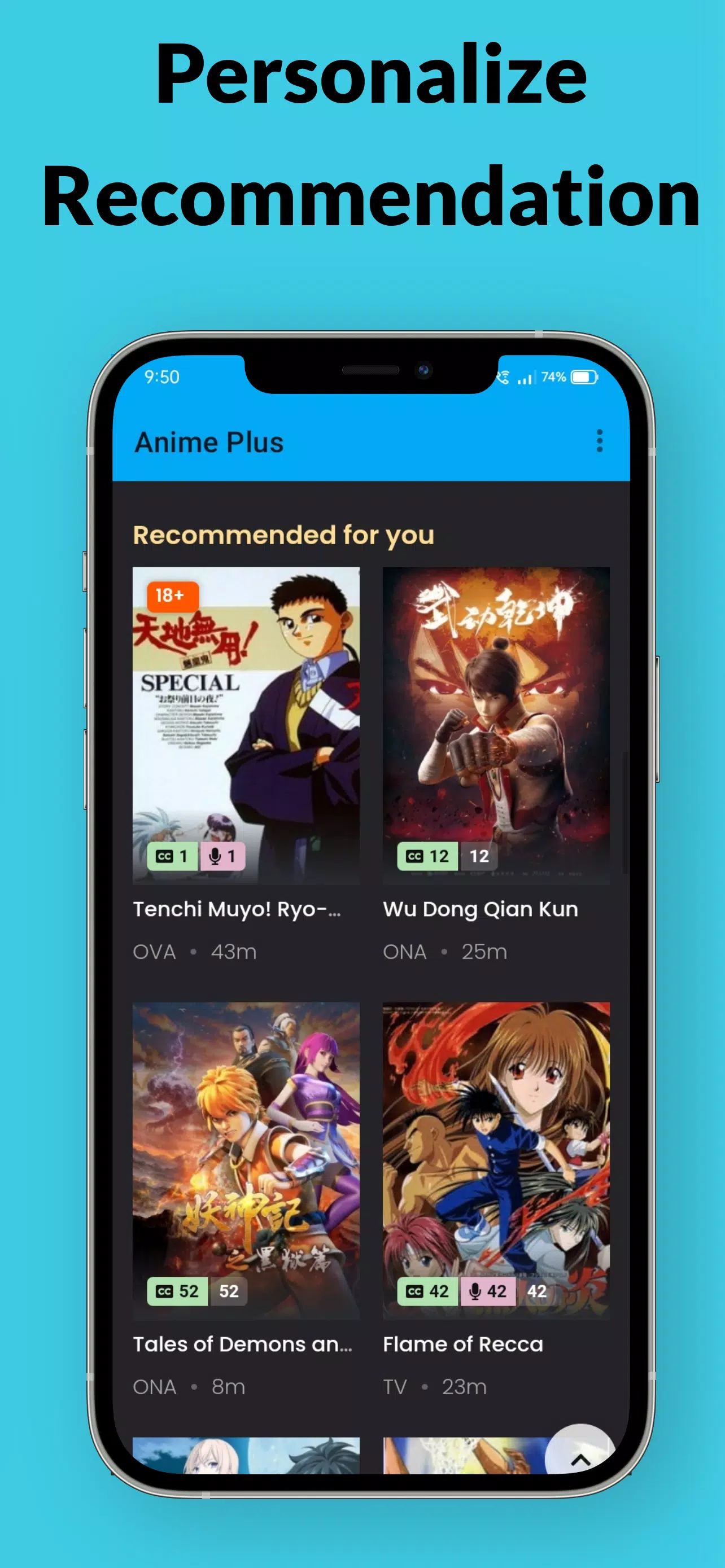 Animex plus for Android - Free App Download