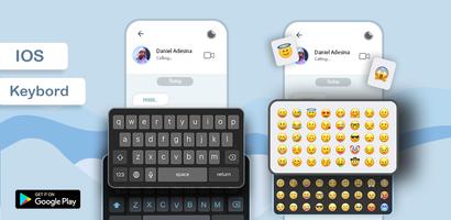 iPhone Keyboard Affiche