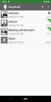 Dictadroid - Voice Recorder تصوير الشاشة 1