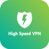 High Speed VPN Zeichen