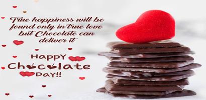 Chocolate Day Greeting Affiche