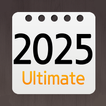 2025 달력 위젯 Ultimate Zeichen