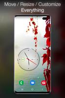 Clock Live Wallpaper اسکرین شاٹ 3