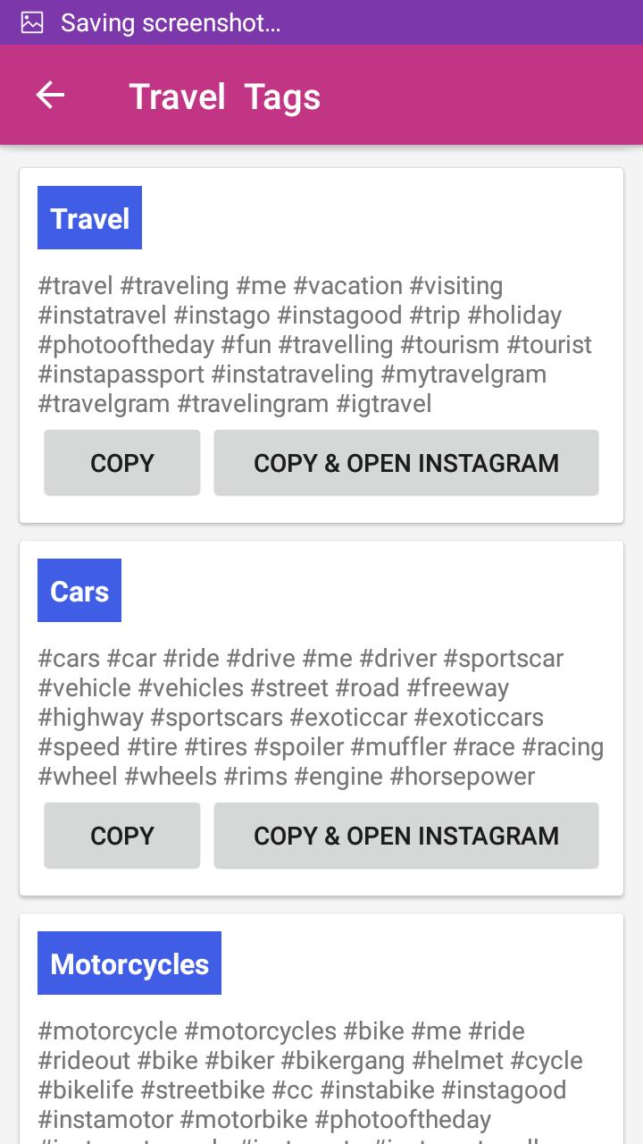 Trendy Hashtags Best Tags For Instagram For Android Apk Download
