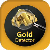 Golddetektor - Metalldetektor Zeichen