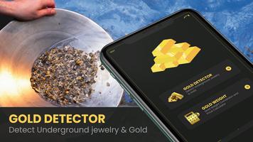 پوستر Gold detector: Gold finder app
