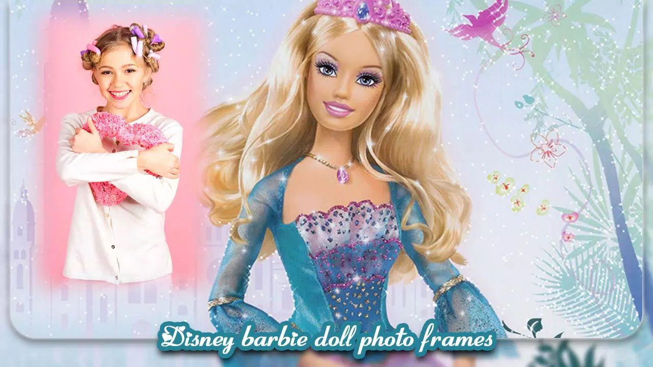 Barbie a Princesa e a Popstar Photo frame effect