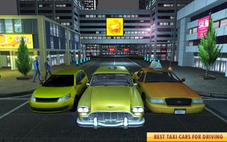 City Taxi Driver Pick Up the Passenger in Highway تصوير الشاشة 2