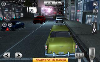 City Taxi Driver Pick Up the Passenger in Highway تصوير الشاشة 3