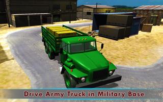 Army Truck Driver Simulator 3D poster