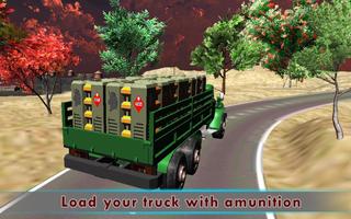 Army Truck Driver Simulator 3D screenshot 2
