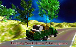Army Truck Driver Simulator 3D screenshot 3