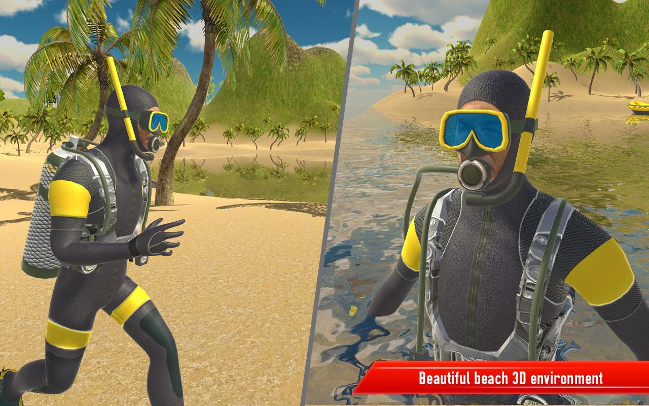 Scuba Deep Sea Swim Simulator For Android Apk Download - haciendo submarinismo con los peces deep ocean roblox