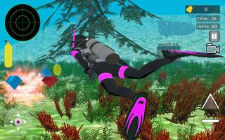 Scuba Deep Sea Swim Simulator capture d'écran 3