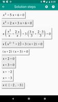 1 Schermata ALGEBRATOR-step-by-step solver